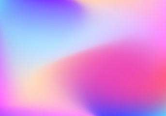 Abstract blur gradient background with trend pastel pink, purple, violet, yellow and blue colors for deign concepts, wallpapers, web, presentations and prints. Vector illustration. - 112646661