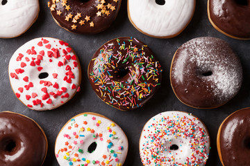 Colorful donuts
