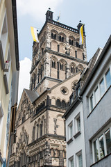 Fototapeta na wymiar Quirinus Münster Neuss (Basilica minor)