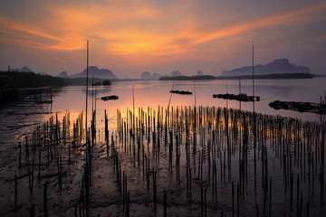 Obraz premium Beautiful natural summer landscape Thailand..