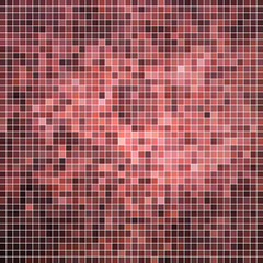 abstract vector square pixel mosaic background