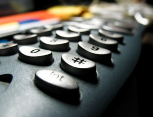 button of telephone keypad