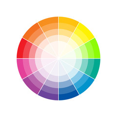 Obraz premium Color circle illustration