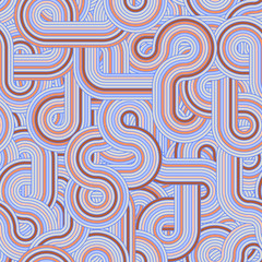 round cable labyrinth pattern