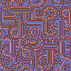 round cable labyrinth pattern