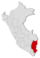 Map - Peru, Puno