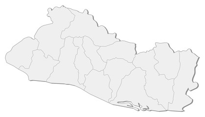 Map - El Salvador