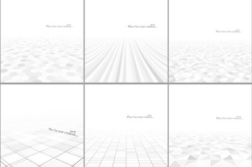 Abstract white copyspace.