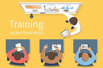 Training staff vector