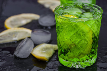 lemonade from lemon and tarragon