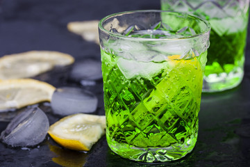 lemonade from lemon and tarragon