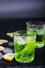 lemonade from lemon and tarragon