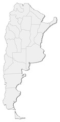 Map - Argentina