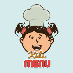 kids menu design 