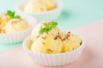 Vanilla ice cream