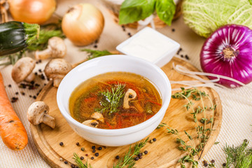 Vegetable soup