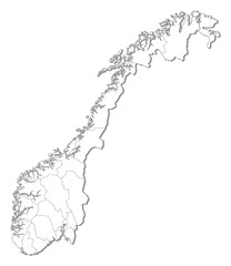 Map - Norway