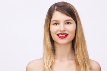 Fototapeta premium young beautiful woman