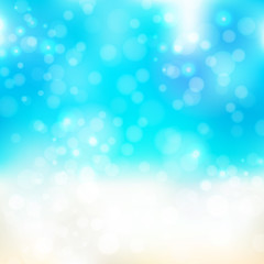 Abstract background with bokeh effect. Illustration in bright colors. Vector illustration.
