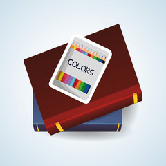 Education design. school icon. isolated illustration , vector