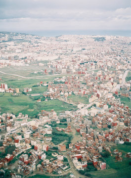 Birds eye view of Tangiers 