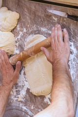 wooden rolling pin