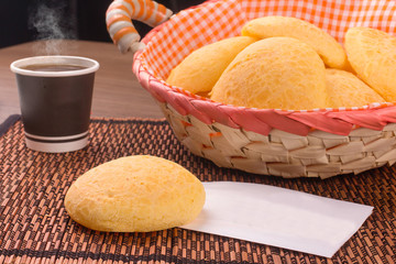 Traditional Brazilian cheese bread