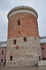 Fototapeta na wymiar Lublin-zamek