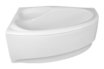 Bath on a white background.