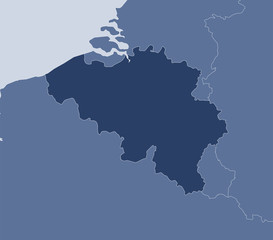 Map - Belgium