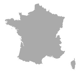 Obraz premium Map - France