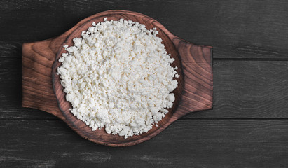 Granulated cottage cheese