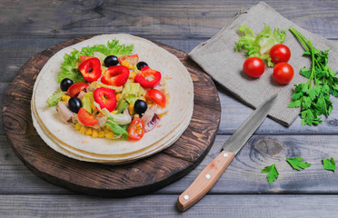homemade tortillas food photo