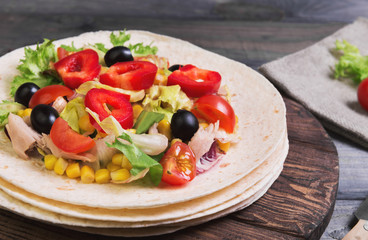 homemade tortillas food photo
