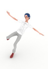 Fussball Spieler Man I