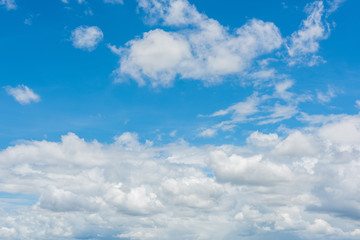 Obraz premium blue sky with cloud