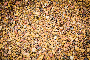 close up of  small stone