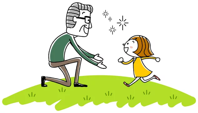 イラスト素材 おじいちゃんと孫 Stock Vector Adobe Stock イラスト素材 おじいちゃんと孫 Stock Vector Adobe Stock