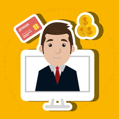 businessperson avatar  design 