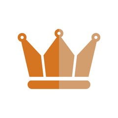 Design logo crown majestic kingdom design