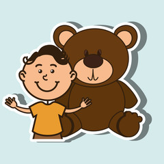 kids and toys design 