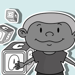 kids and toys design 