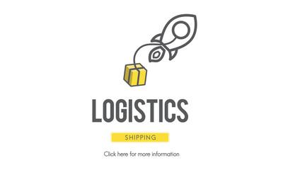 Logistics Distribution Cargo Frieght Manufacturing Concept