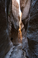 The gorge leading from Maaloul