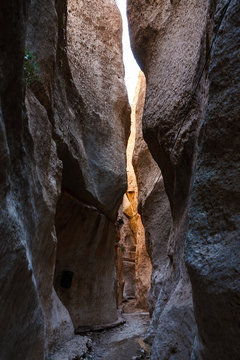The gorge leading from Maaloul
