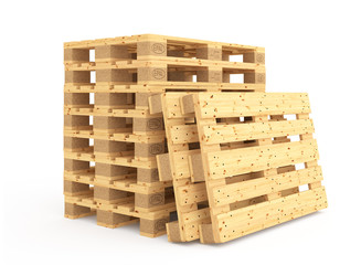 Euro pallets. © dimamoroz
