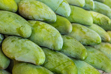 Fresh green mango