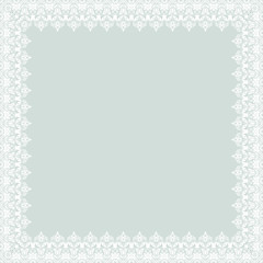 Fototapeta premium Floral Vector Fine Frame