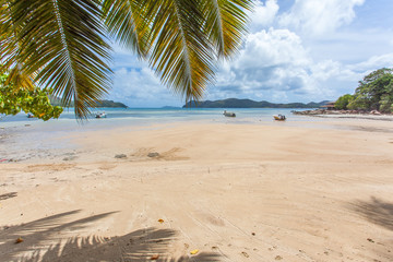 plage d'Anse possession, Praslin, les Seychelles