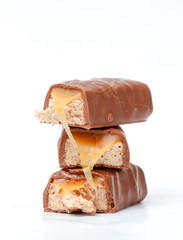 chocolate covered nutrition or energy bars